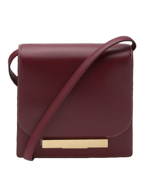 The Row Red Classic Shoulder Bag