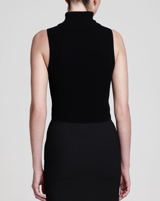 Black Sleeveless Sweater 23