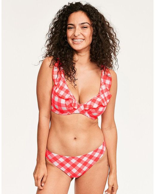 freya check bikini