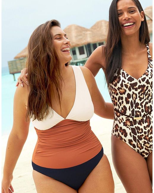 figleaves tummy control swimsuit
