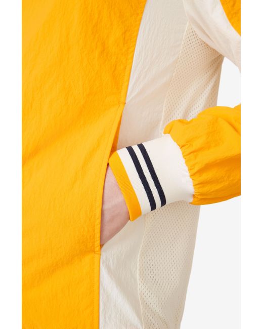 Fila Yellow Crinkled Settanta Jacket