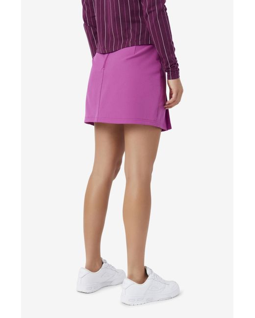 Fila Purple Amy Pleated Skirt