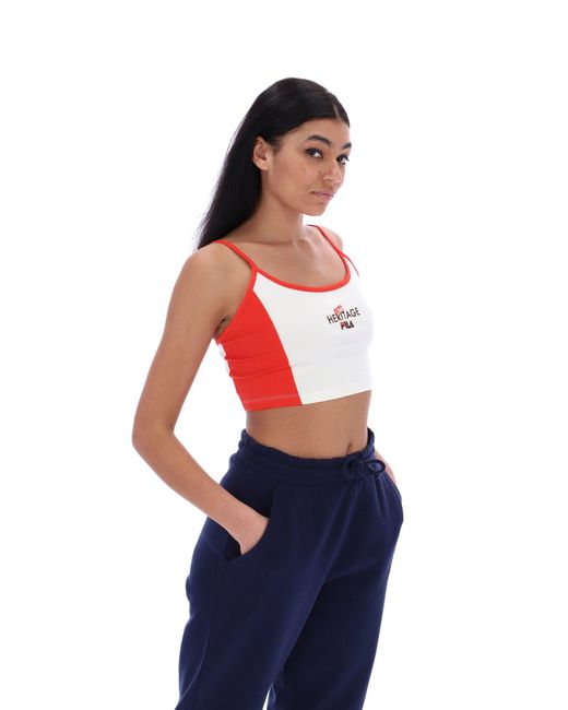 Fila crop outlet tops