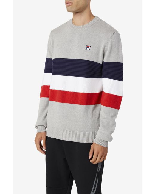 fila gray sweater