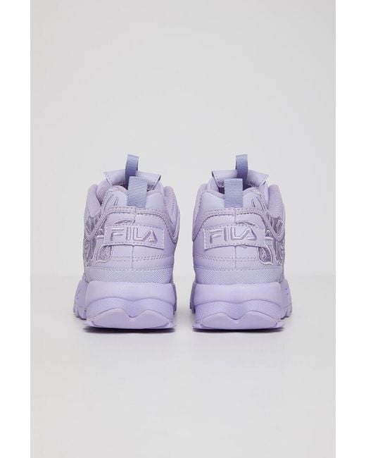 Fila Women s Disruptor 2 Embroidery in Purple Lyst