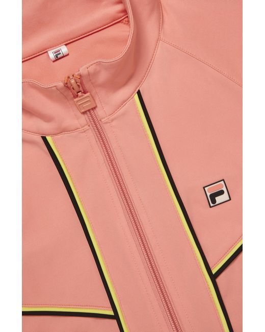 Fila Pink Backspin Track Jacket