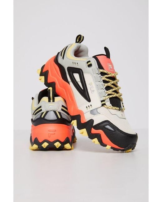 fila headway 6 womens orange