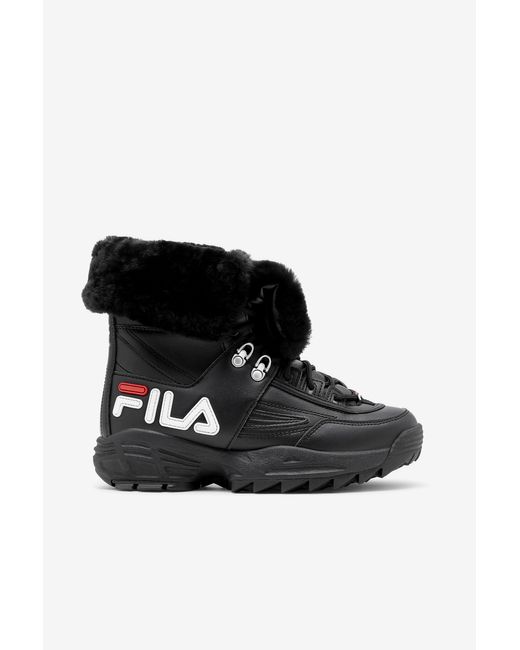 red fila disruptor boots