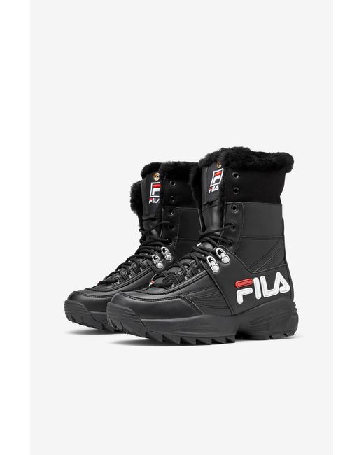 red fila disruptor boots