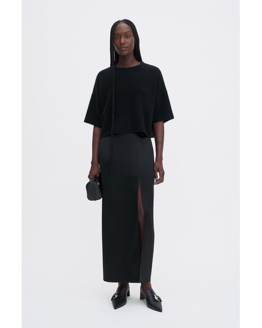 Filippa K Blue Wool Yak Tee