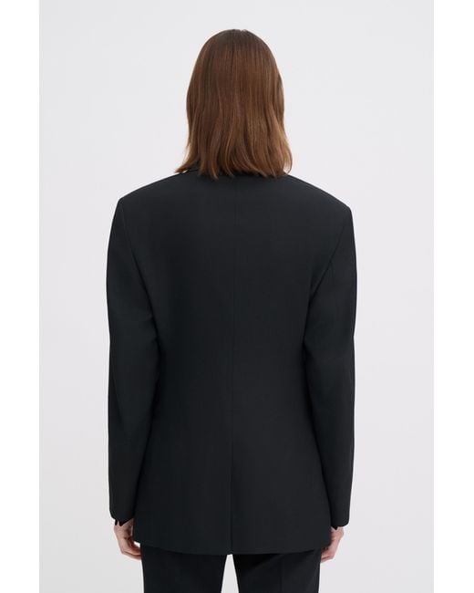 Filippa K Black Hourglass Tuxedo Blazer