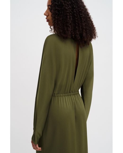 Filippa K Green Batwing Dress