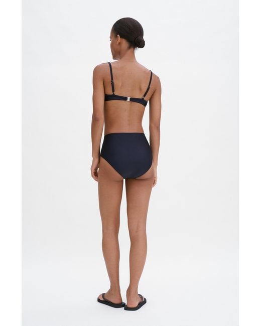 Filippa K Black Underwire Bikini Top