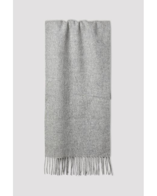 Filippa K Cashmere Scarf in Light Grey Melange (Gray) for Men - Lyst