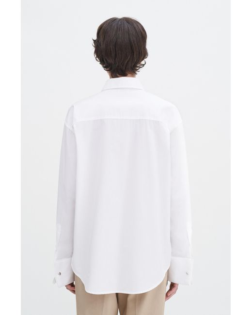 Filippa K White Tuxedo Shirt