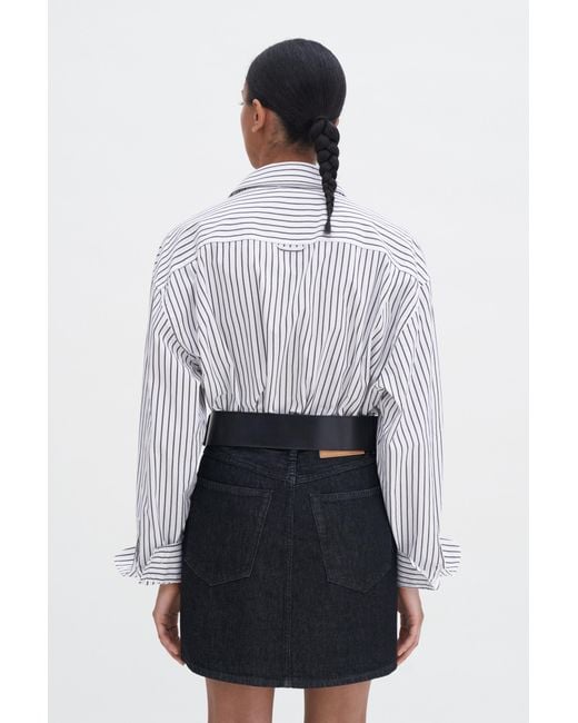 Filippa K Black Patch Pocket Mini Skirt