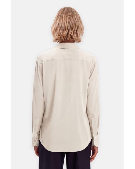 Filippa K White Silk Shirt
