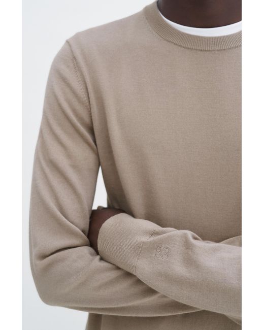 Filippa K Natural Merino Sweater for men