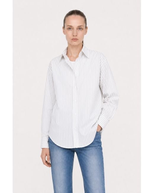 Filippa K White Classic Poplin Shirt