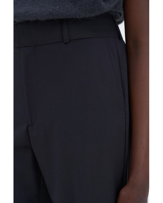 Filippa K Blue Tailored Wool Trousers