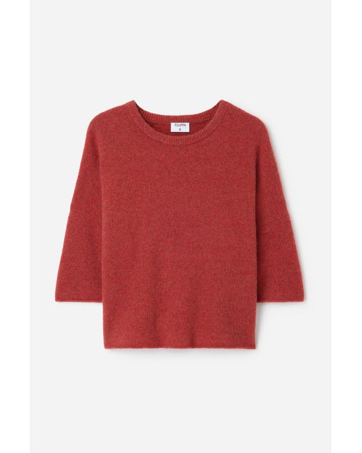 Filippa K Red Yak Tee