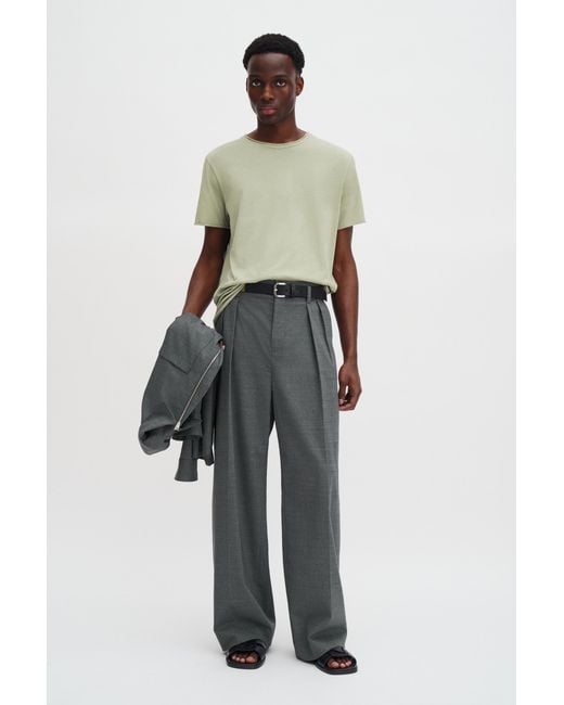 Filippa K Green Roll Neck Tee for men