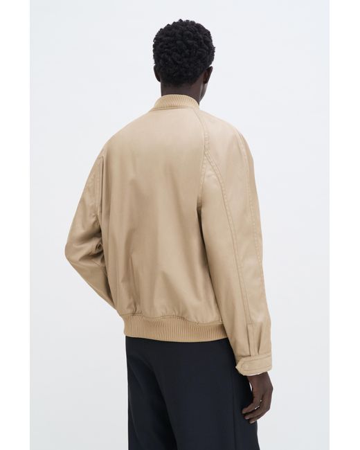 Filippa K Blue Cotton Track Jacket for men