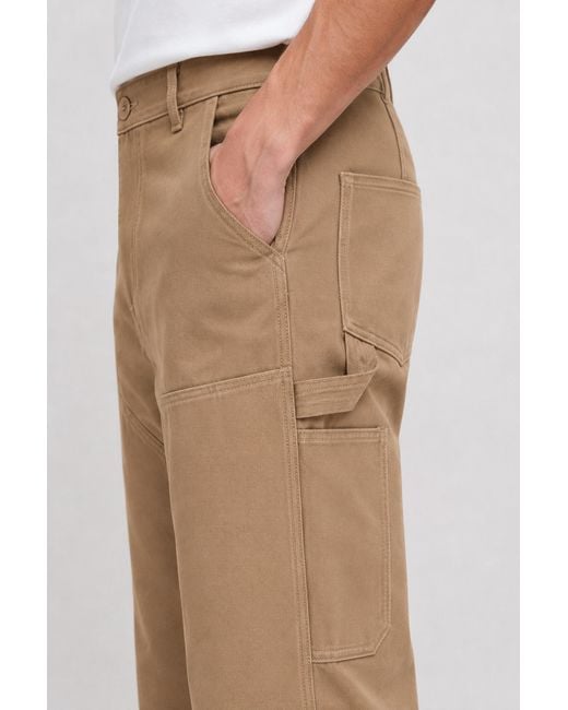 Filippa K Natural Cotton Carpenter Trousers for men