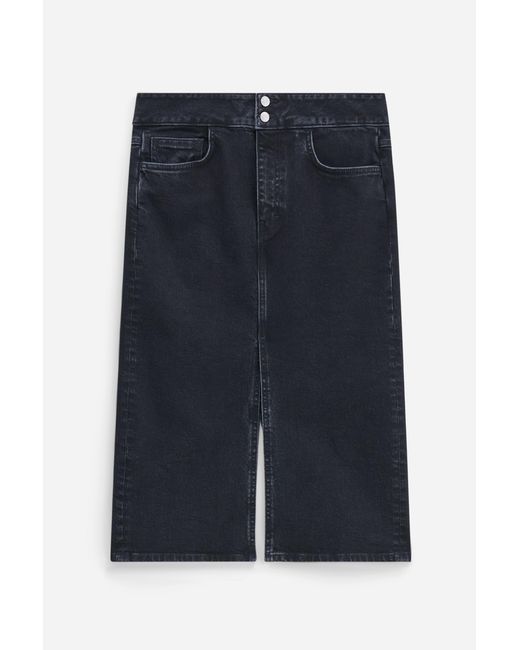 Filippa K Blue Trucker Jean Skirt