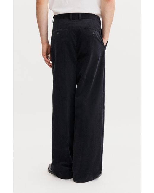 Filippa K Blue Hector Corduroy Trousers for men
