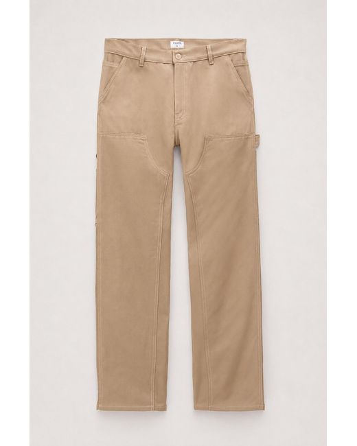 Filippa K Natural Cotton Carpenter Trousers for men