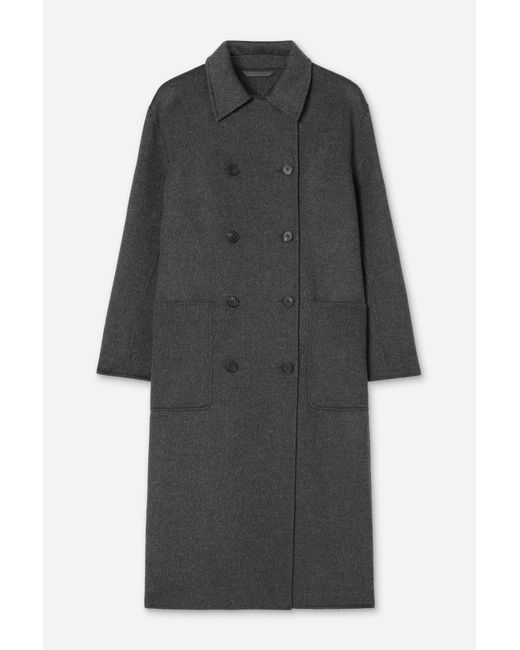 Filippa K Black Amelia Doublé Coat