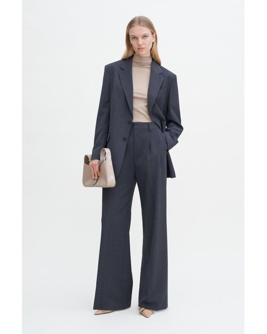 Filippa K Blue Davina Oversized Blazer
