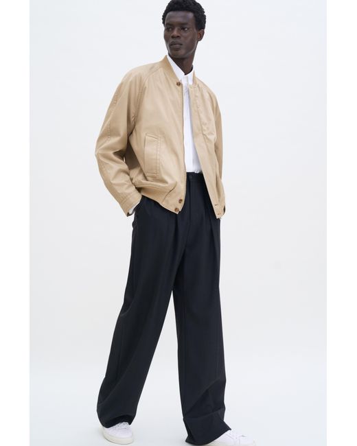 Filippa K Blue Cotton Track Jacket for men