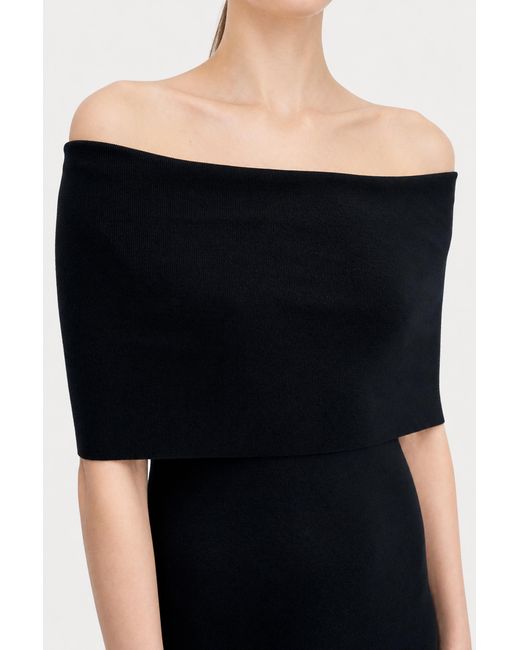 Filippa K Blue Off Shoulder Dress