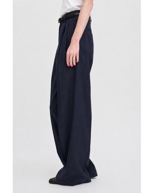Filippa K Blue Darcey Cool Wool Trouser