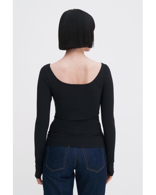Filippa K Black Ballet Top