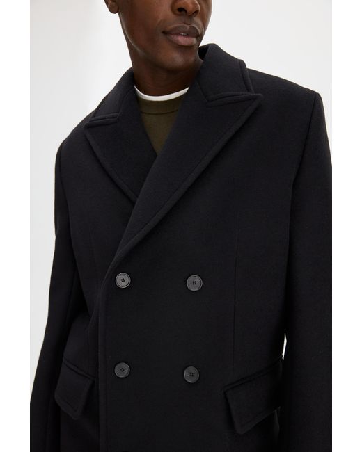 Filippa K Blue Damian Wool Coat for men