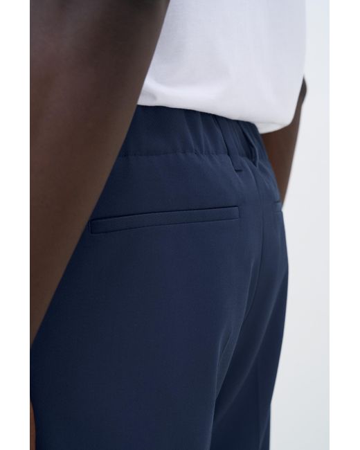 Filippa K Blue Troy Trousers for men