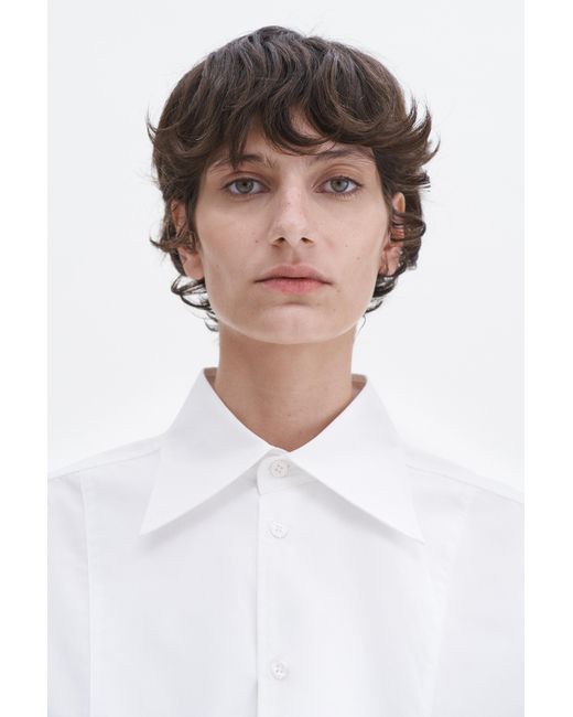 Filippa K White Tuxedo Shirt