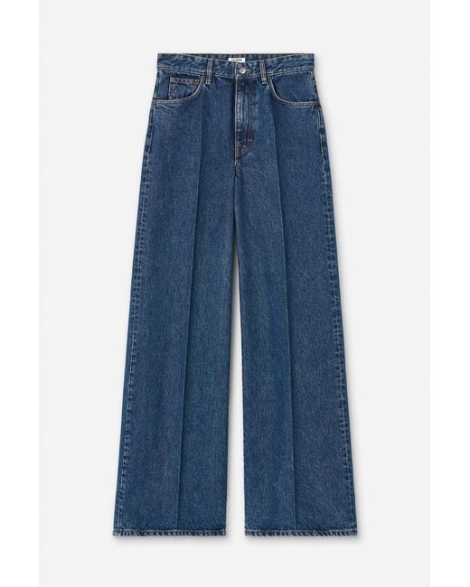 Filippa K Blue Wide Leg Jeans