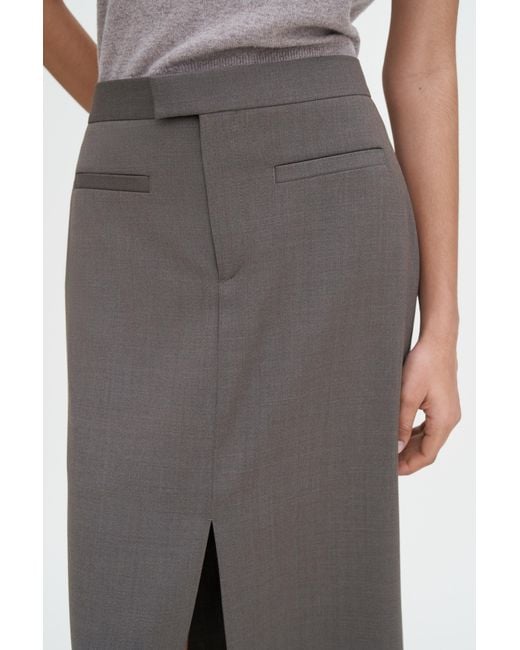 Filippa K Multicolor Long Tailored Skirt