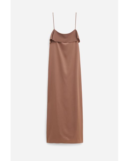 Filippa K Multicolor Fluid Draped Strap Dress