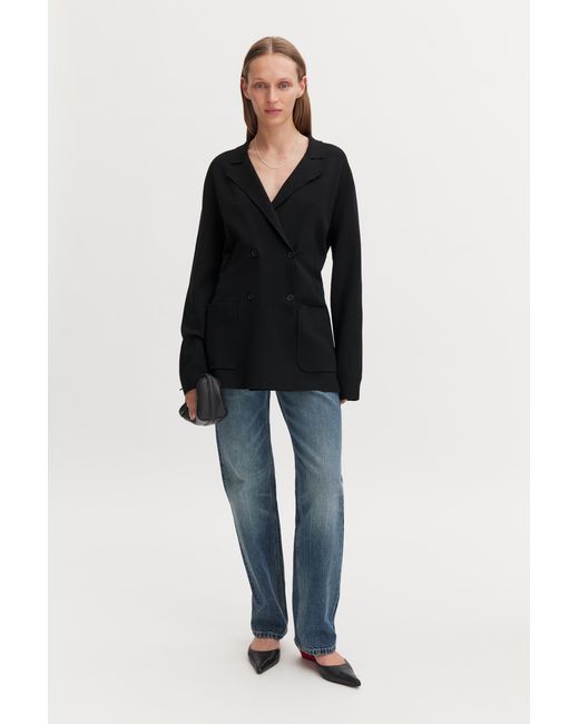 Filippa K Blue Milano Knit Blazer