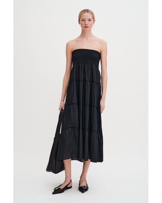 Filippa K Black Voile Smock Skirt
