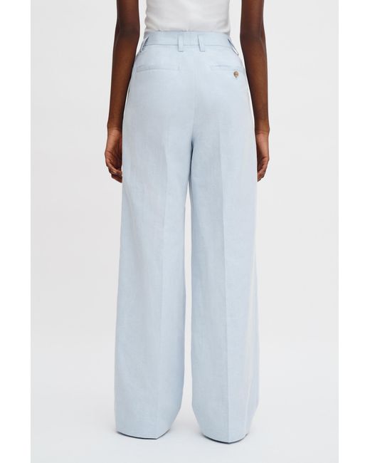 Filippa K White Paloma Linen Trousers