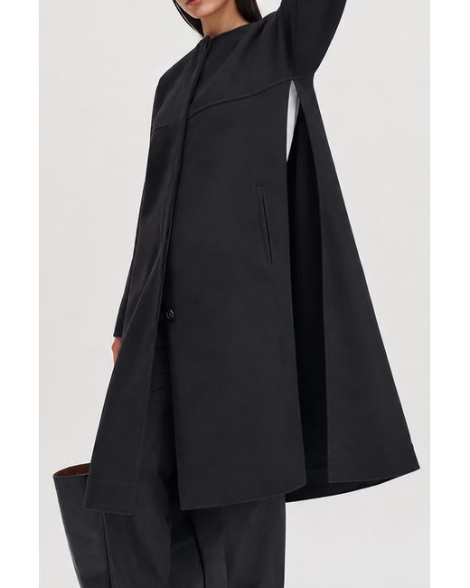Filippa K Black Camilla Doublé Coat