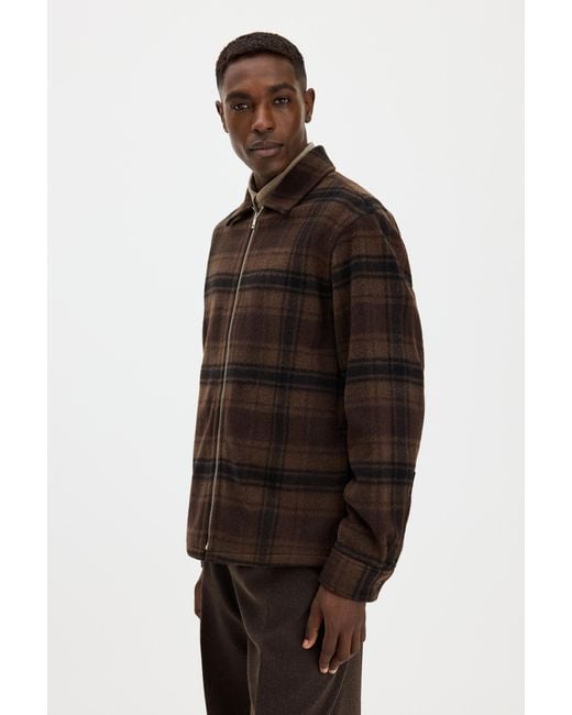 Filippa K Multicolor Check Wool Liner Jacket for men