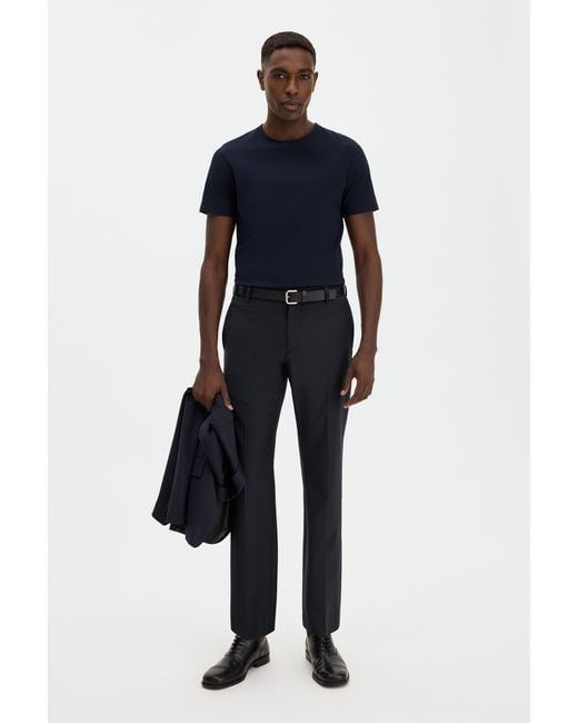 Filippa K Blue Stretch Cotton Tee for men