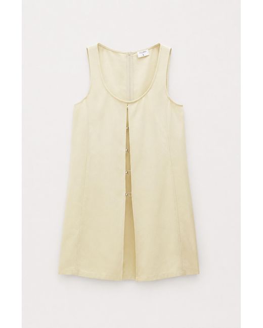 Filippa K White Re:Sourced Crepe Tank Dress